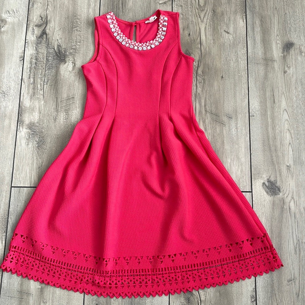 Monteou Girl Pink Dress Size M (10/12)